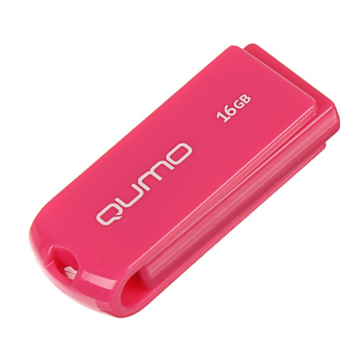 Флешка USB Qumo Twist 16 Гб, светло-вишневая