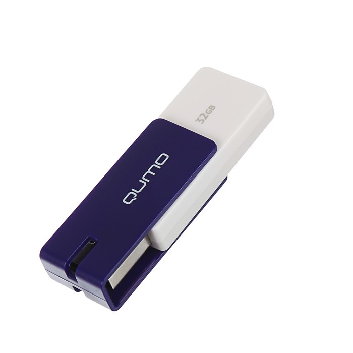 Флешка USB Qumo Click 32 Гб, цвет сапфир