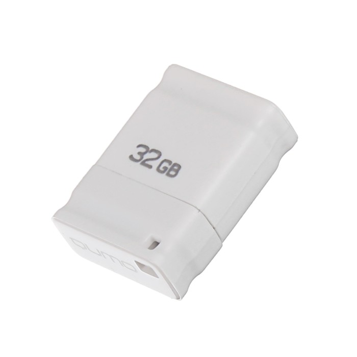 Флешка USB Qumo Nano 32 Гб, белая