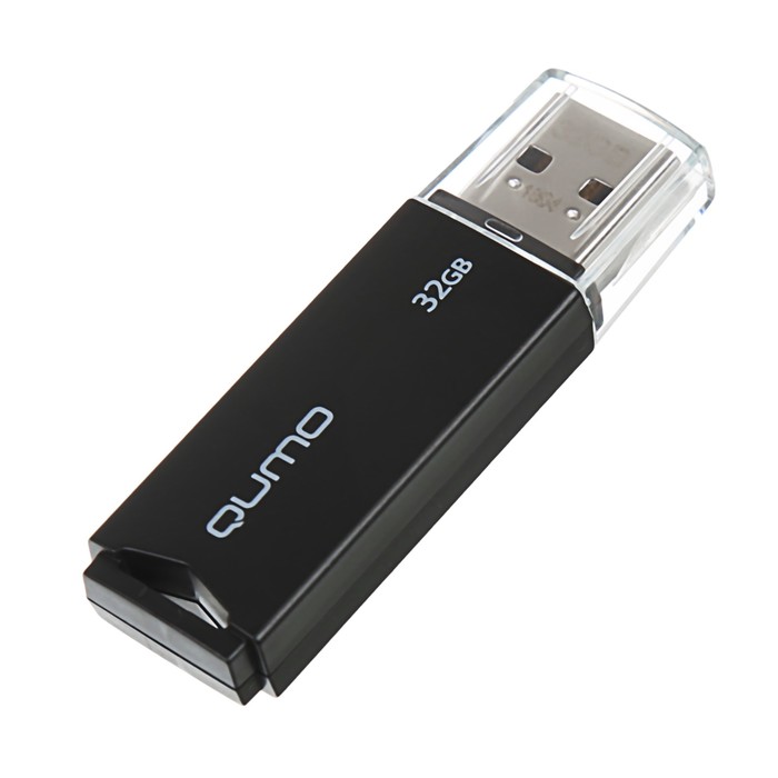 Флешка USB Qumo Tropic 32 Гб, черная