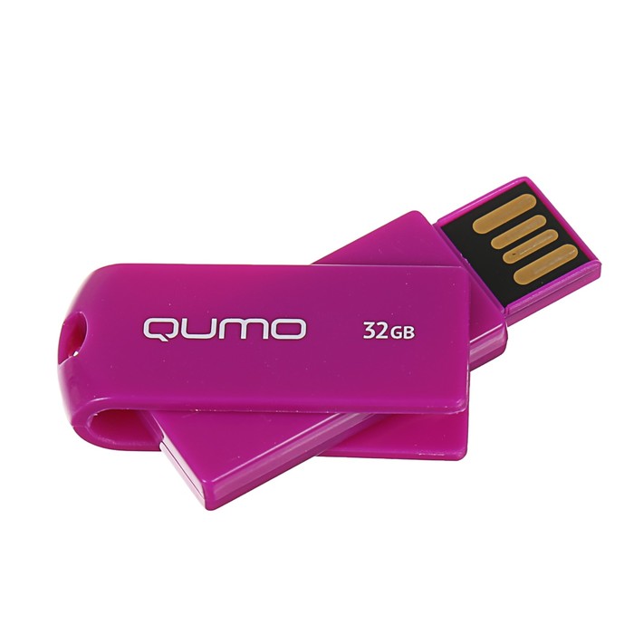 Флешка USB Qumo Twist 32 Гб, цвет фанданго