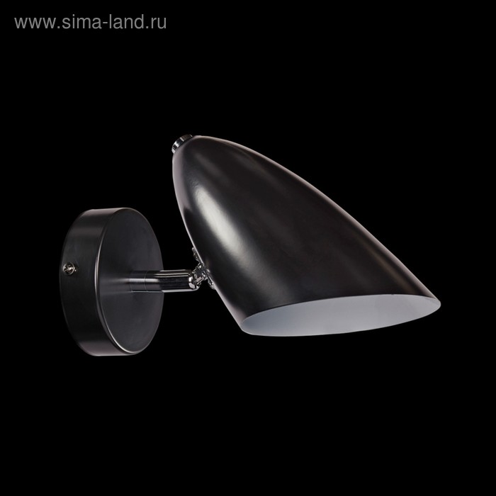 

Бра Aida 1x40Вт E14, чёрный 18,9x9,4x19 см
