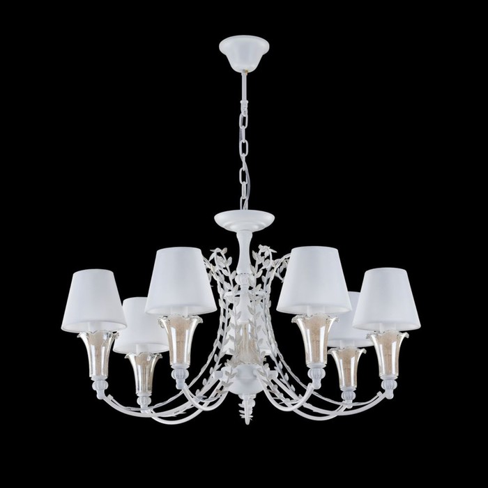 Люстра Alessa 7x60Вт E14 белый 71x71x38см