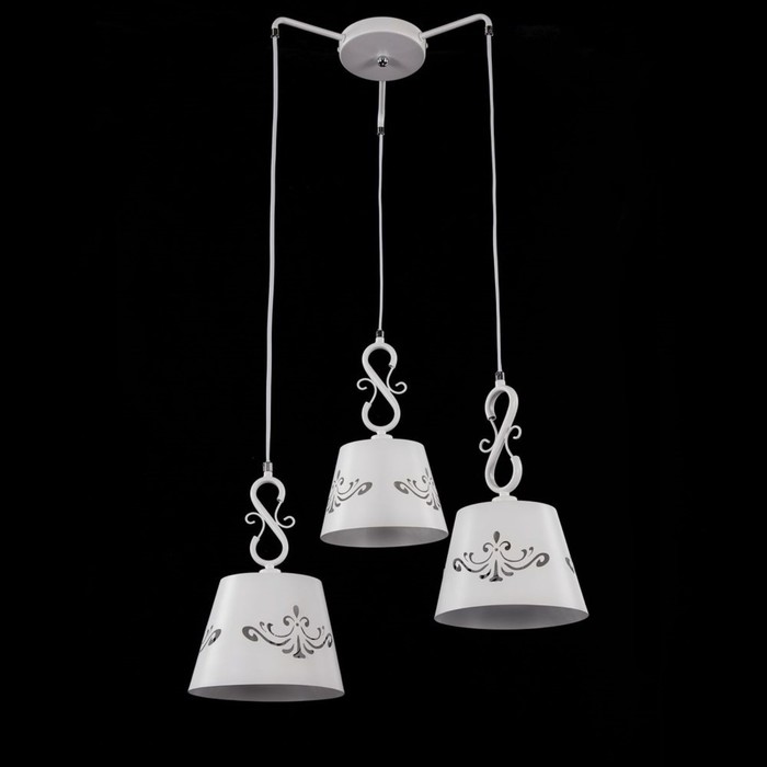 Светильник Aurora 3x40Вт E14 белый 54,5x54,5x120см