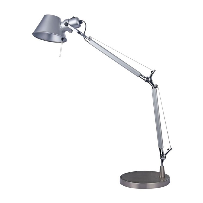 Настольная лампа Carla 1x60Вт E27 серый 65x21x48см