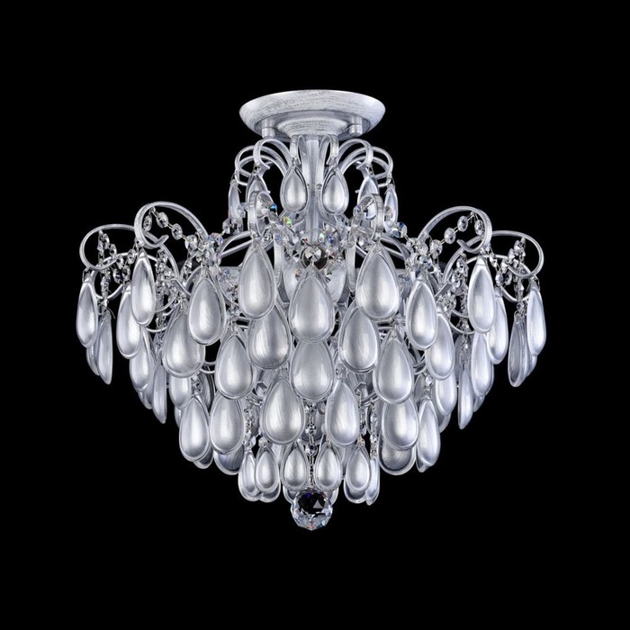 Люстра Chabrol 4x40Вт E14 серебро 47,4x39,1см