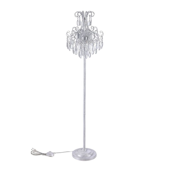 Торшер Chabrol 4x40Вт E14 серебро 38,3x155,1см