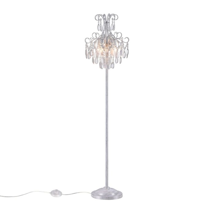 Торшер Chabrol 4x40Вт E14 серебро 38,3x155,1см