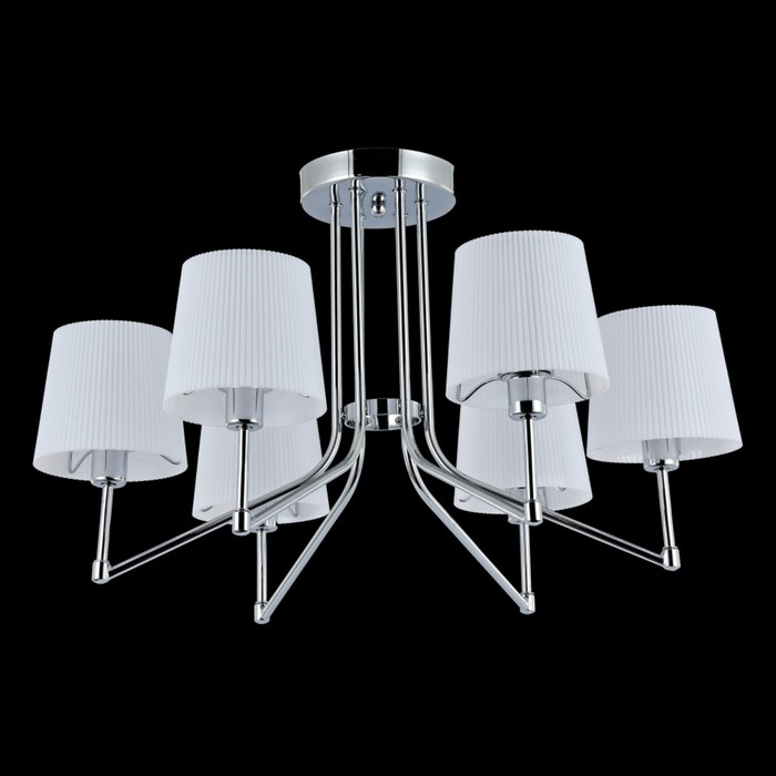 Люстра Christina 6x60Вт E14 хром 63x63x38см