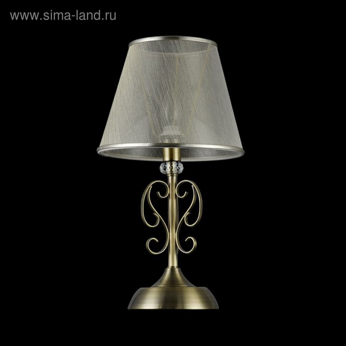 Настольная лампа Driana 1x40Вт E14, бронза 44,5 см настольная лампа driana 1x40w e14 античная бронза 29 7x15x42 6 см