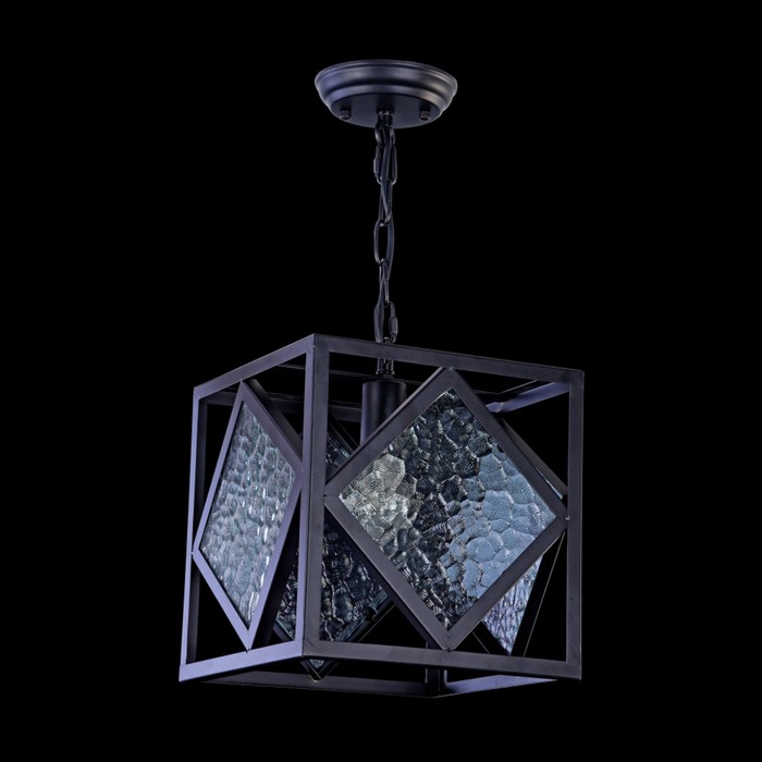 Светильник Elettra 1x60Вт E27 черный 26x26x27см