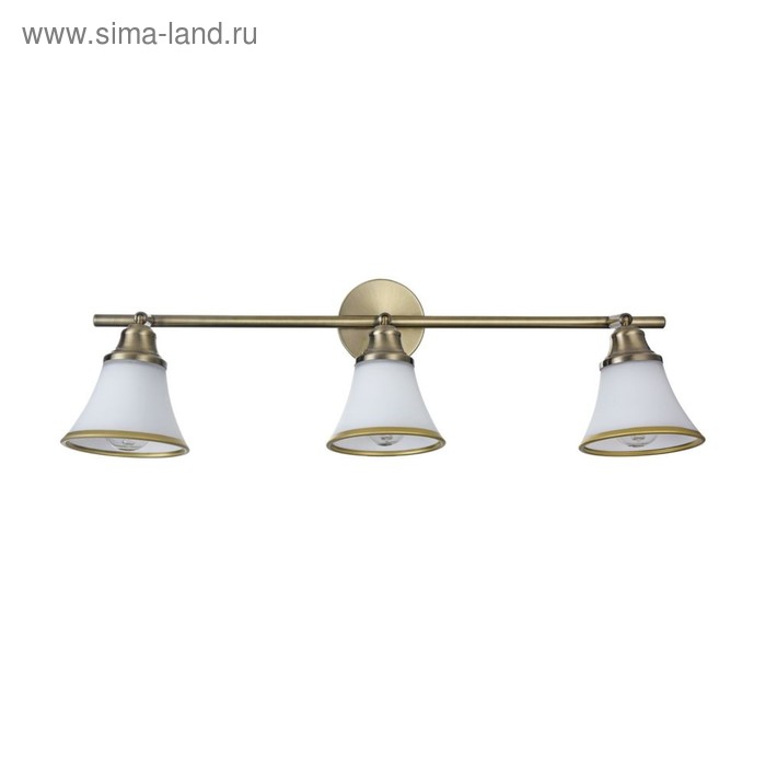 

Светильник Jasinta 3x40Вт E14 латунь 21x58x17см