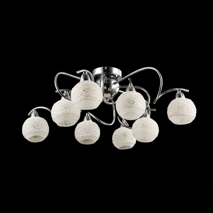 Люстра Orin 8x40Вт E14 хром 65,2x65,2x20,8см