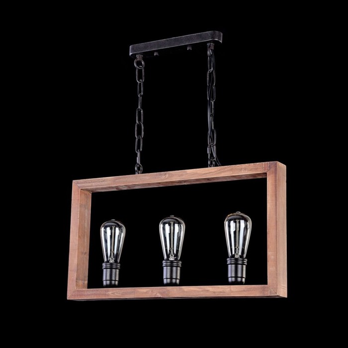 Светильник Roberta 3x60Вт E27 черный 5x56x30см