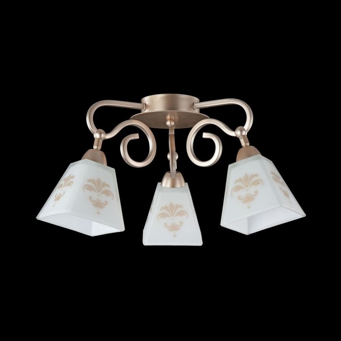 Люстра Silvana 3x60Вт E14 золото 50x50x26см