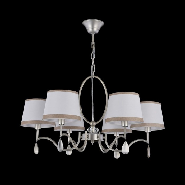 Люстра Teona 6x40Вт E14 чёрный 73,9x42,2см