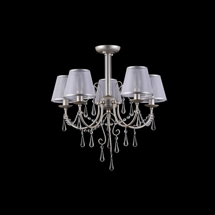 Люстра Dominic 5x40Вт E14 чёрный 58,2x57см