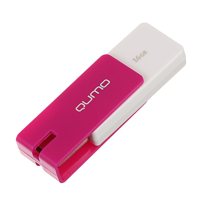 Флешка USB Qumo Click 16 Гб, фиолетовая