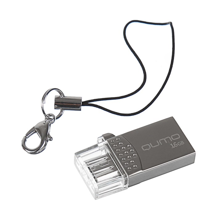 Флешка USB OTG Qumo Keeper 16 Гб