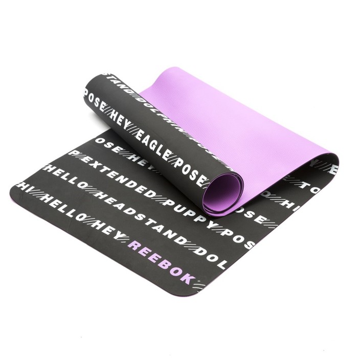 Тренировочный коврик (мат) для йоги Reebok (POE) - "Headstand"