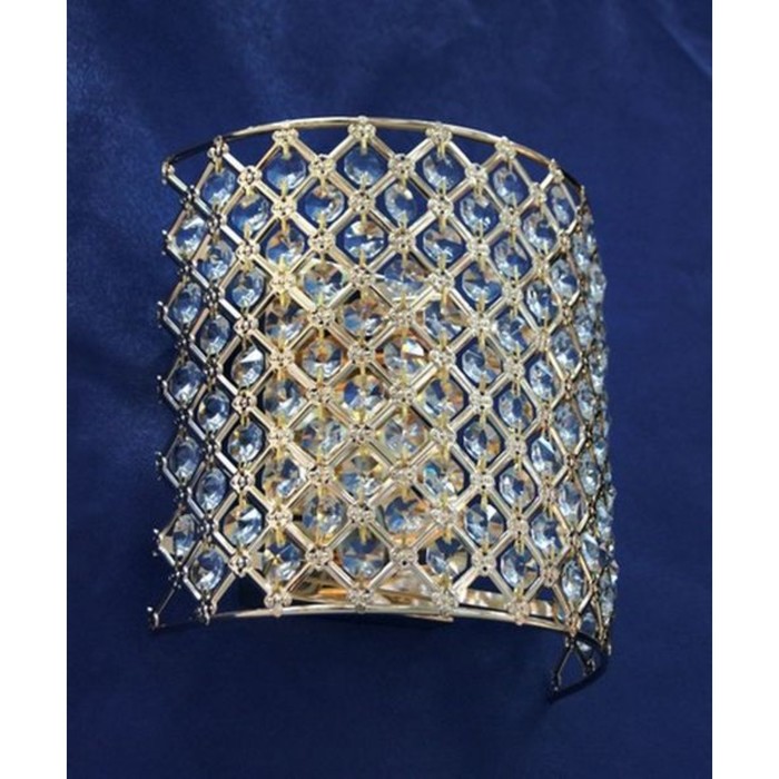 Бра "Амерента" 2x60Вт E27 золото 22x13x22см