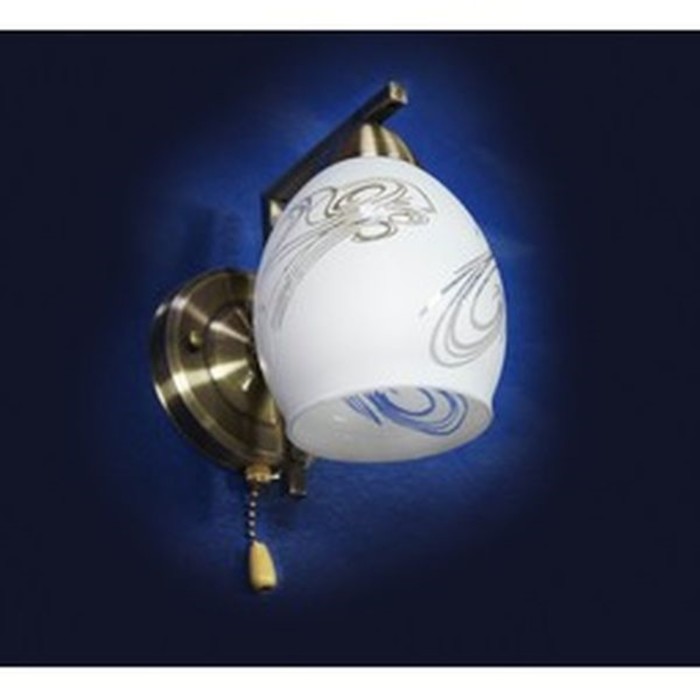 Бра "Бенигна" 1x60Вт E27 бронза 12x16x20см