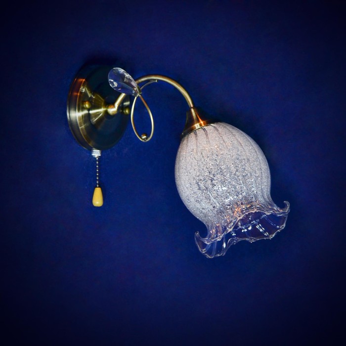 Бра "Джуана" 1x40Вт E27 золото 26x28x15см