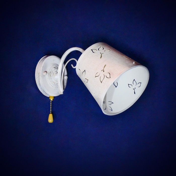 Бра "Донсия" 1x40Вт E27 белый 19x30x14см