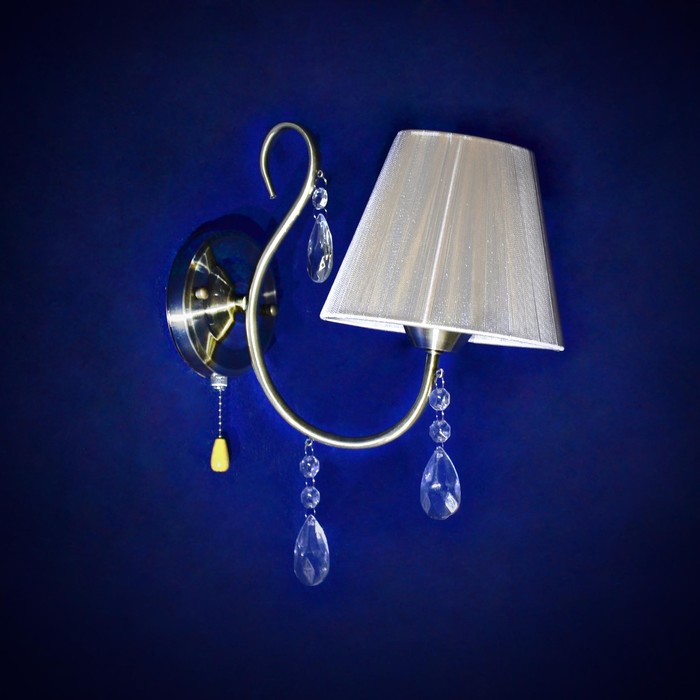 Бра "Ибби" 1x40Вт E27 бронза 30x27x16см