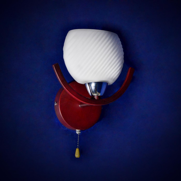 Бра "Идоя" 1x40Вт E27 красный 24x16x24см