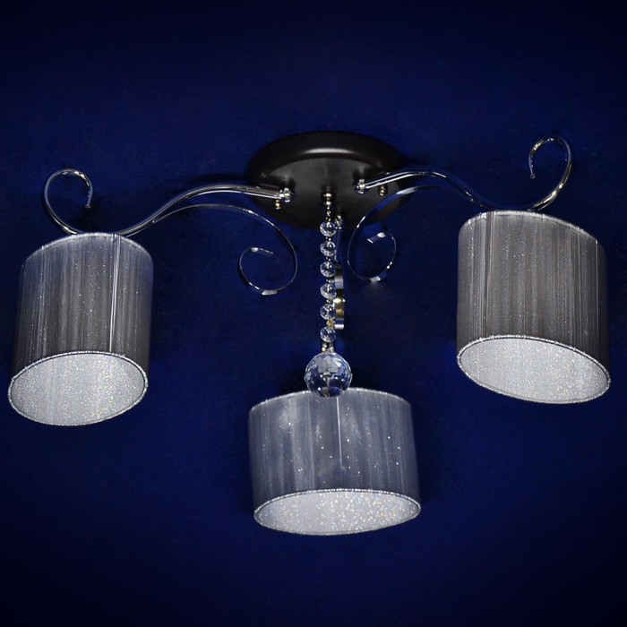 Люстра "Нохеми" 3x40Вт Е27 бронза 50x50x28см