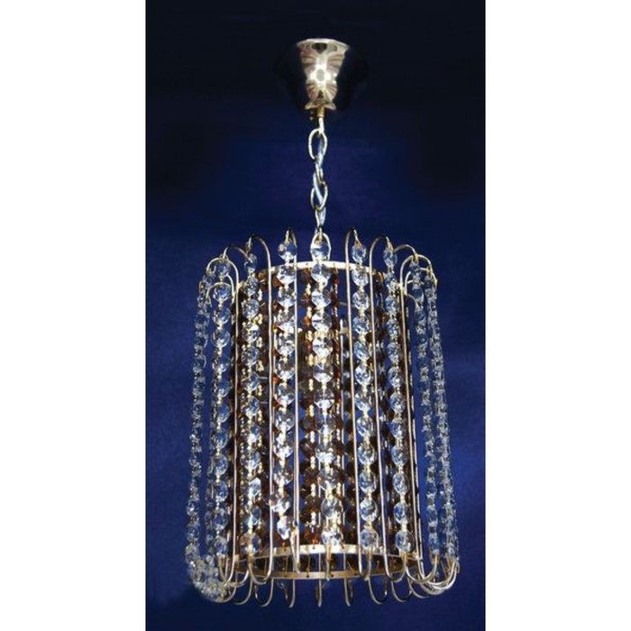 Светильник "Светлана" 1x60Вт E27 золото 20x20x50см