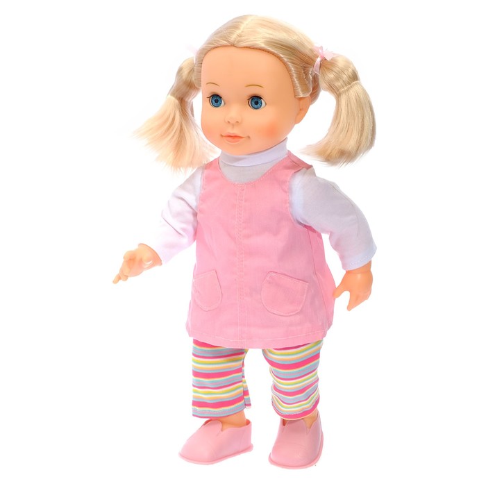 Пупс функциональный "Мила" с аксессуарами, растёт, звуковые функции