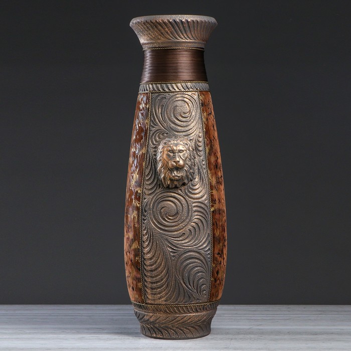 Ваза "Африка" кожа