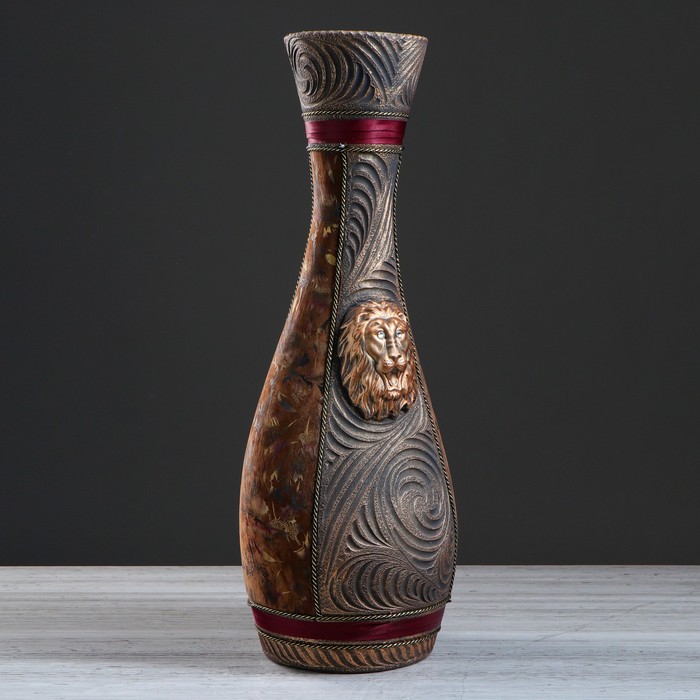 Ваза "Мирра" кожа