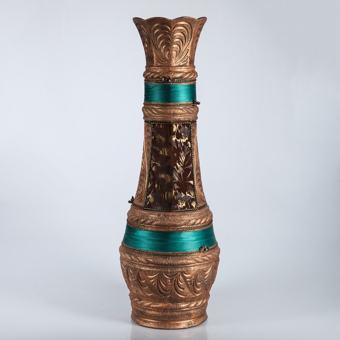 Ваза "Руна" медь  микс