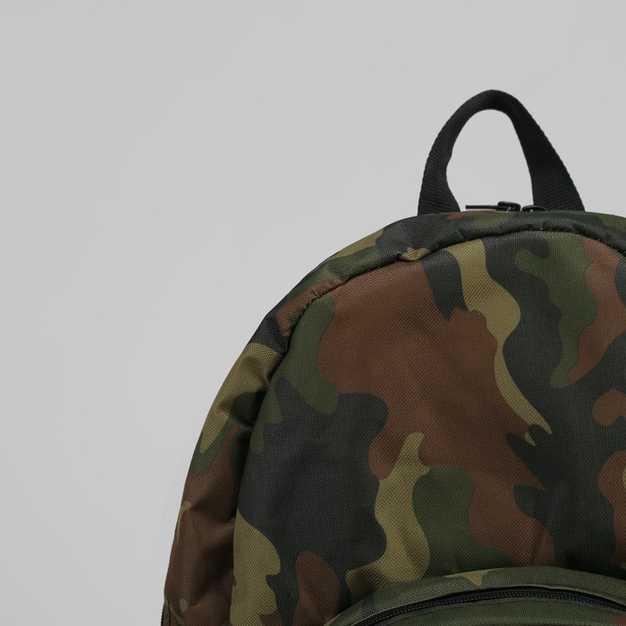 Рюкзак туристический "Транспортер № 9", 30 л, отдел на молнии, наружный карман, 2 боковые сетки, цвет камуфляж НАТО