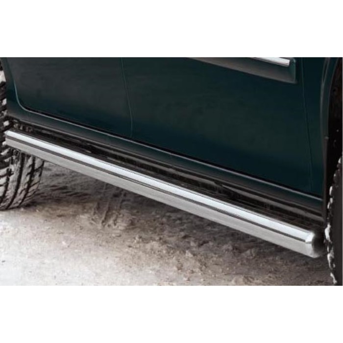 Пороги труба d 60 (компл 2шт) "KIA CARNIVAL" 1999-2006