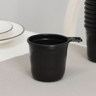 Чашка одноразовая кофейная, 200 мл, цвет коричнево-белый - Фото 3