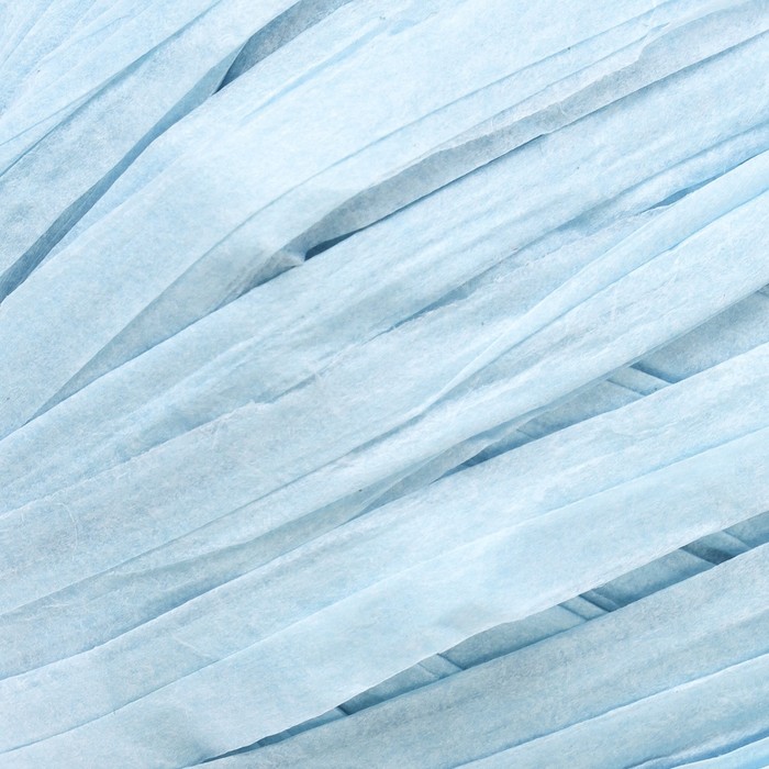 Пряжа "Рафия"  100% целлюлоза 100м/40гр (небесно-голубой)