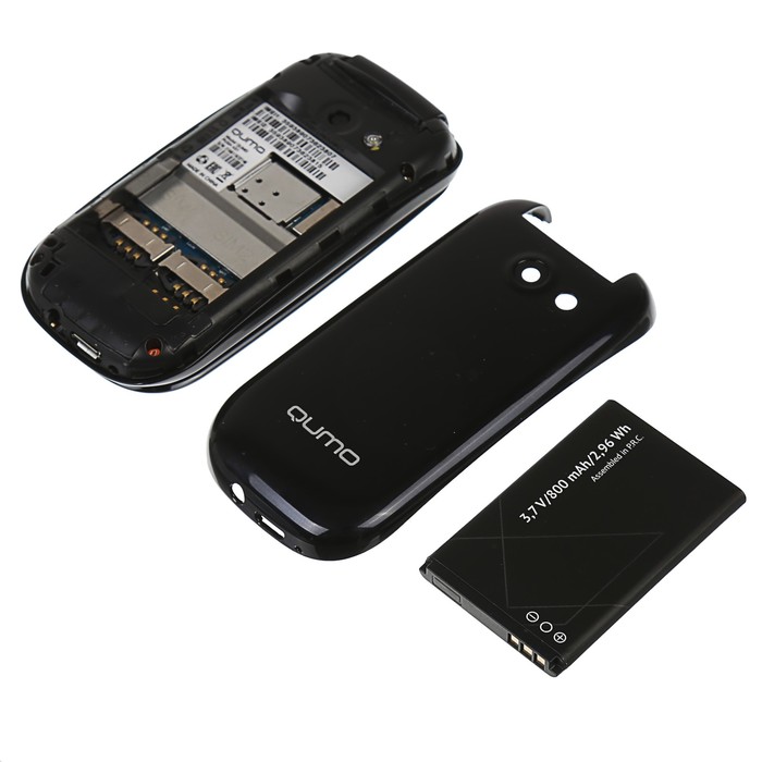 Мобильный телефон Qumo Push X21, черный