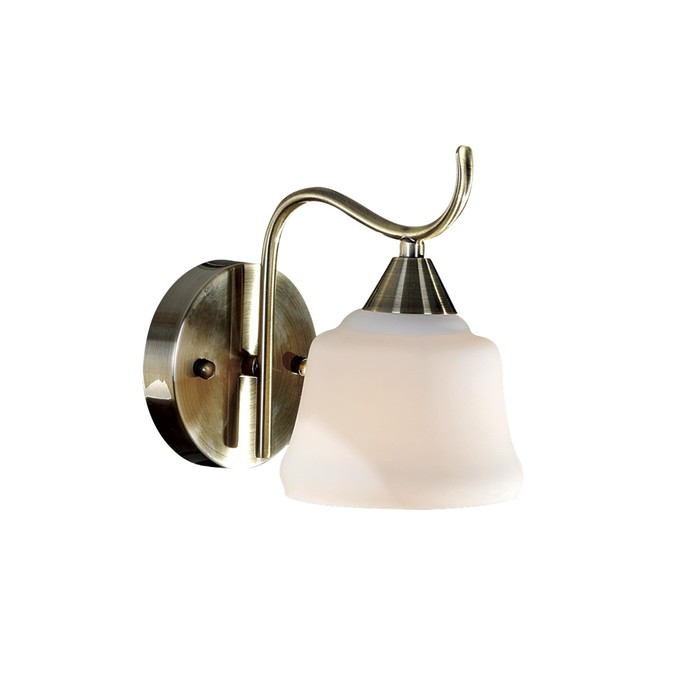 Бра "Гранада" 1x75Вт E27 бронза 22x20x13см