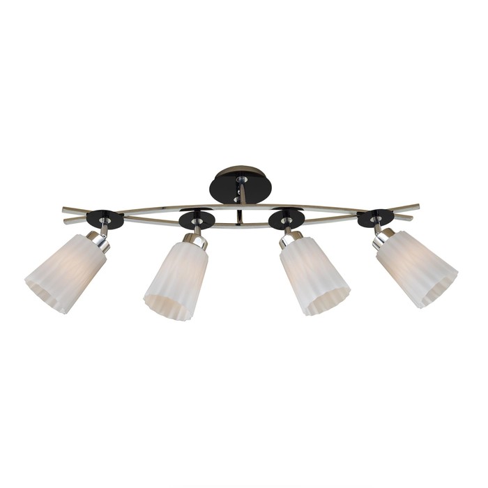 Светильник "Лора" 4x75Вт E27 хром 85,5x15x22см