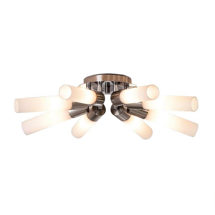 Люстра Selesta 8x60Вт E14 хром 30,5x30,5x19,5см