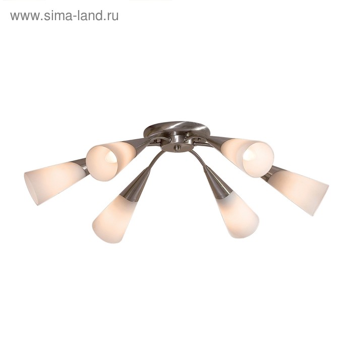 

Люстра Salma 6x60Вт E14, хром 40x35x13 см