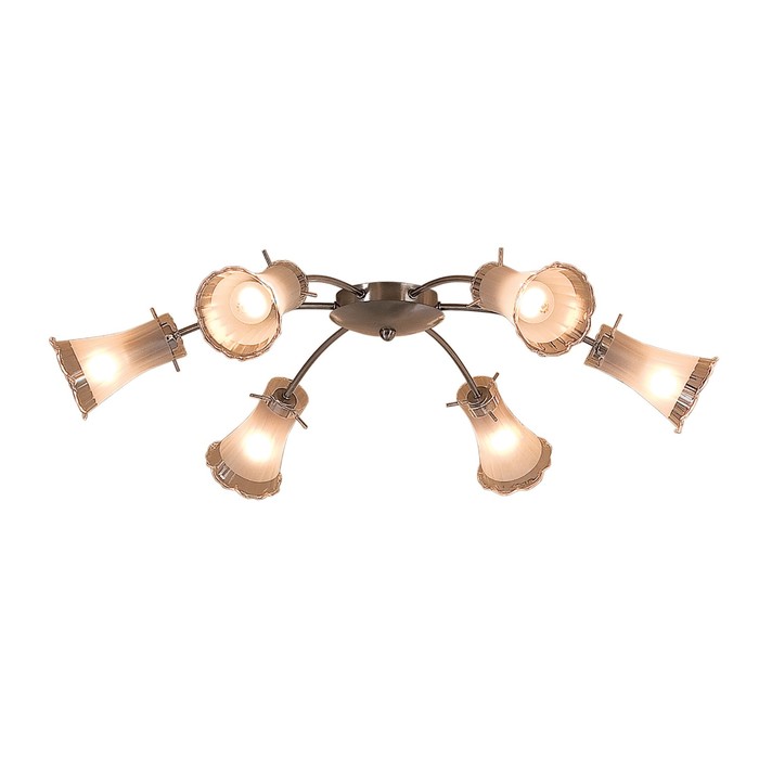 Люстра Viola 6x60Вт E14 хром 46x31x25см