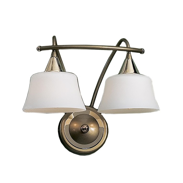 Бра "Комета" 2x60Вт E14 золото 25,5x21,5x29см