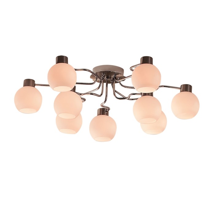 Люстра "Форта" 9x60Вт E14 хром 41x41x30см