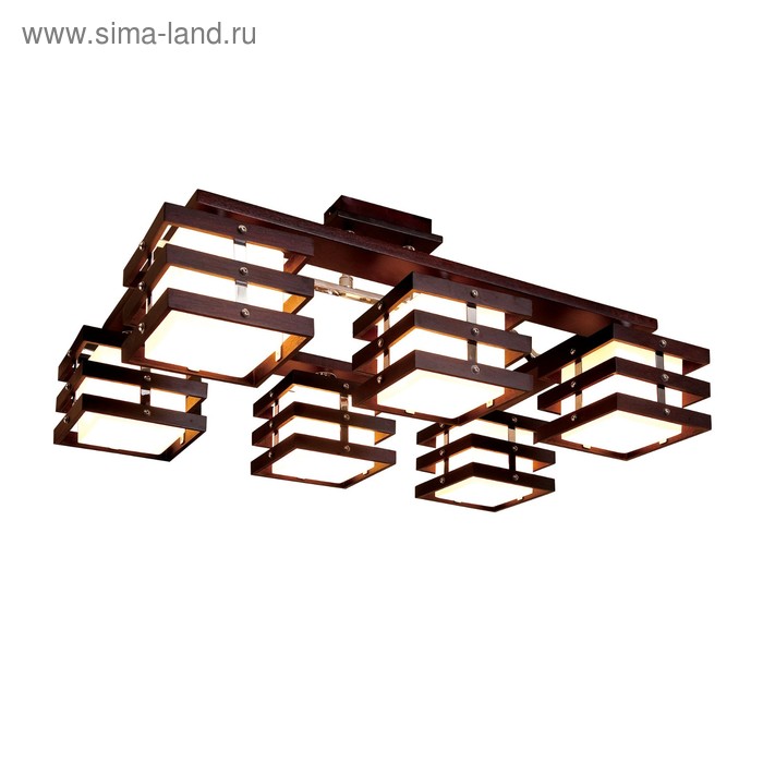 

Люстра «Крокус» 6x60Вт E14 коричневый 62x37x24,5см