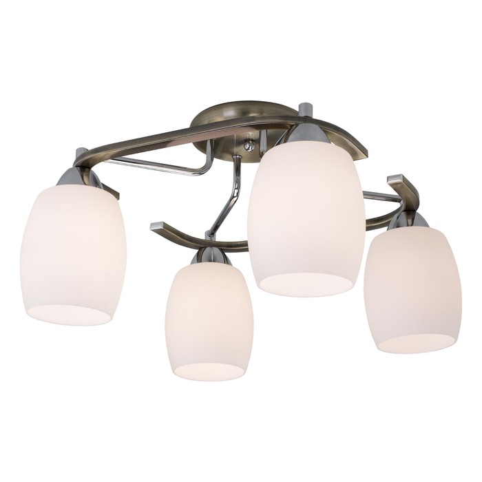 Люстра "Ариста" 4x75Вт E27 бронза 44x37,5x25см